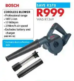 Chamberlain BOSCH Cordless Blower offer