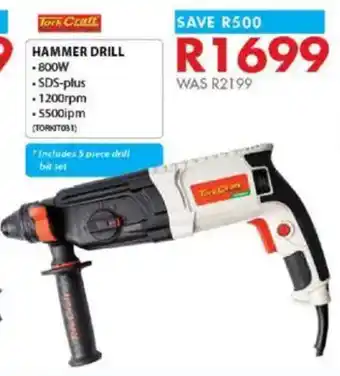 Chamberlain Tork Craft Hammer Drill offer