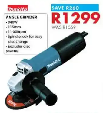 Chamberlain Makita angle grinder offer