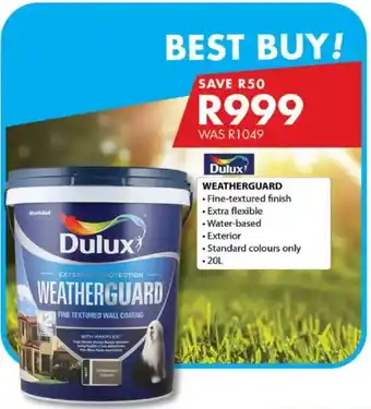 Chamberlain Dulux Weatherguard offer