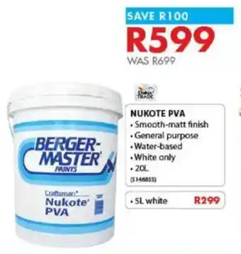 Chamberlain Berger-master nukote pva offer