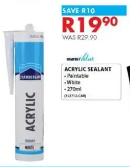 Chamberlain Acrylic Sealant offer