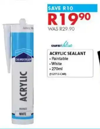 Chamberlain Acrylic Sealant offer