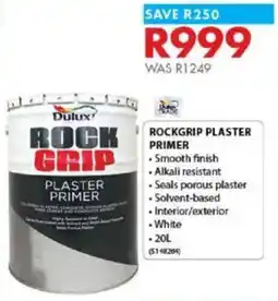 Chamberlain Dulux rockgrip plaster primer offer