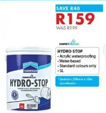 Chamberlain Hydro-stop offer