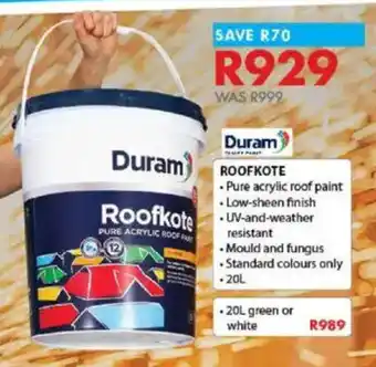 Chamberlain Duram Roofkote offer