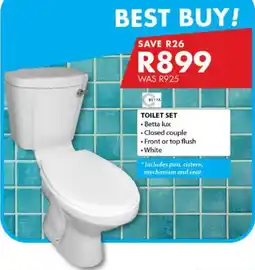 Chamberlain Toilet set offer