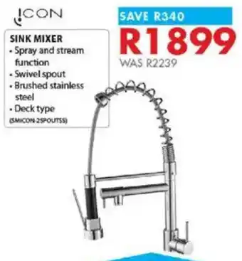 Chamberlain Icon sink mixer offer