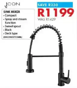 Chamberlain Icon sink mixer offer