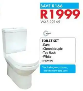 Chamberlain Toilet set offer