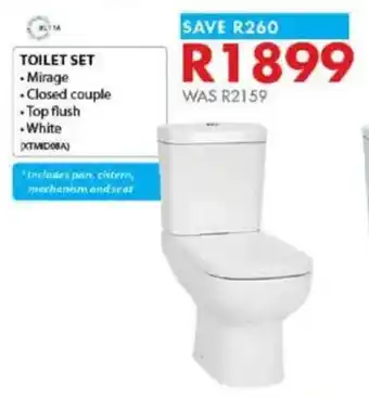 Chamberlain Toilet set offer