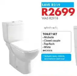 Chamberlain Toilet set offer