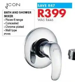 Chamberlain Icon bath and shower mixer offer