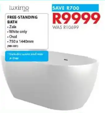 Chamberlain Free-standing bath offer