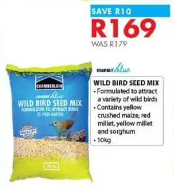 Chamberlain Wild bird seed mix offer