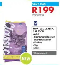 Chamberlain Montego classic cat food offer