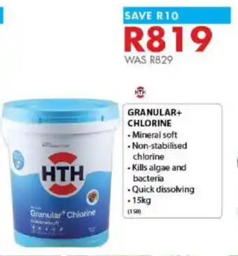 Chamberlain HTH Granular+ Chlorine offer