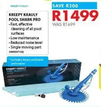 Chamberlain Kreepy krauly pool shark pro offer