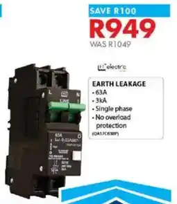 Chamberlain Earth leakage offer