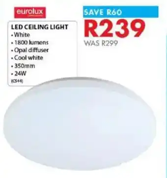 Chamberlain Eurolux led ceiling light offer