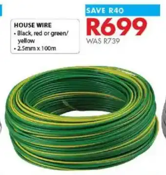 Chamberlain House wire offer