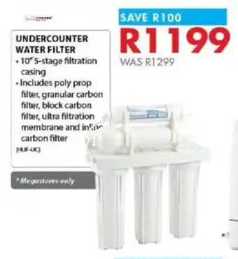 Chamberlain Undercounter water filter offer