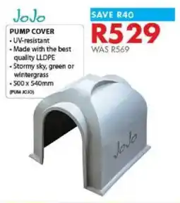 Chamberlain Jojo pump cover offer