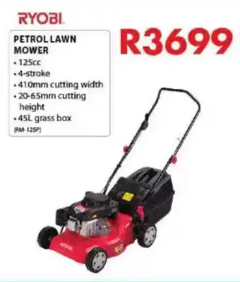 Chamberlain RYOBI Petrol lawn mower offer