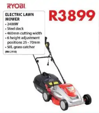 Chamberlain Ryobi electric lawn mower offer