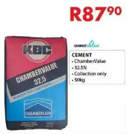 Chamberlain Cement offer