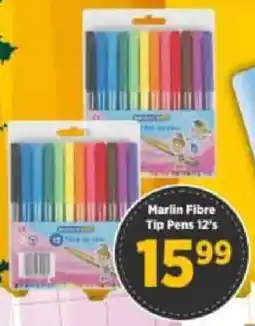 Big Save Marlin Fibre Tip Pens offer