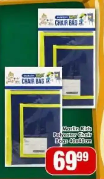 Big Save Marlin Kids Polyester Chair Bags offer