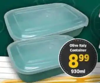 Big Save Olive Italy Container offer