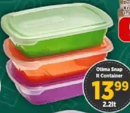 Big Save Otima Snap It Container offer