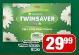 Big Save Twinsaver White Tissue offer