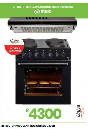 Fair Price UNIVA OVEN + HOB COMBO U336B offer