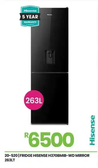 Fair Price FRIDGE HISENSE H370BMIB-WD MIRROR offer