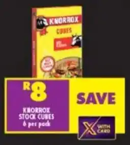 Shoprite Knorrox stock cubes offer