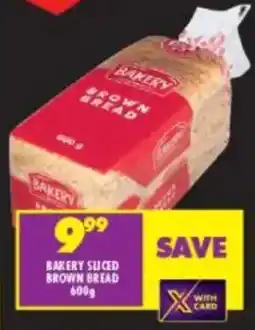 Shoprite Bakery sliced brown bread offer