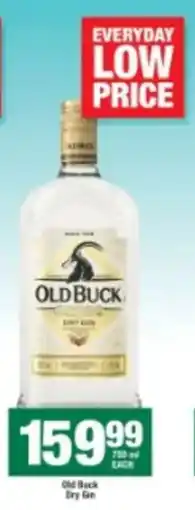 Agrimark Old Buck Dry Gin offer