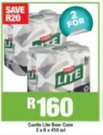 Agrimark Castle Lite Beers Cans offer