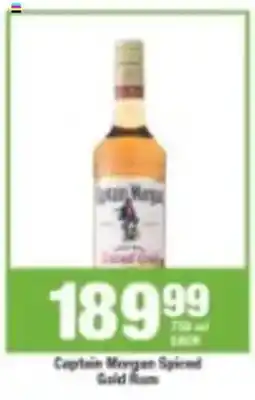 Agrimark Captain Morgan Spiced Gold Rum offer