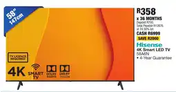 OK Furniture Hisense 4K Smart LED TV offer