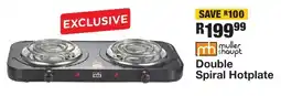 OK Furniture Double Spiral Hotplate offer