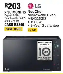 OK Furniture LG NeoChef Microwave Oven offer