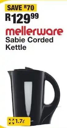 OK Furniture Mellerware Sabie Corded Kettle offer