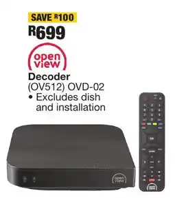 OK Furniture Open View Decoder offer