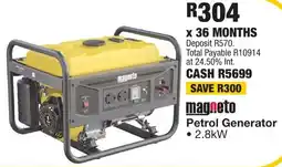 OK Furniture Magneto Petrol Generator offer