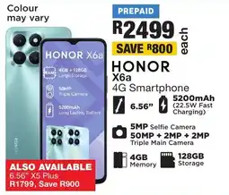 OK Furniture HONOR X6a 4G Smartphone offer