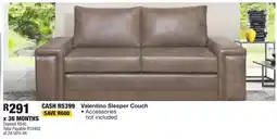 OK Furniture Valentino Sleeper Couch offer